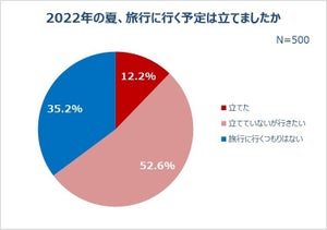 20～30代の独身女性、「2022年夏に楽しみたいこと」1位は?