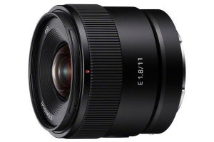 ソニー、焦点距離11mmの超広角大口径単焦点「E 11 mm F1.8」