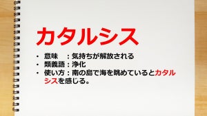 カタルシスの意味や使い方･例文を簡単に解説! ｢カタルシスを感じる｣って?