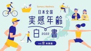 自分は実年齢よりも若い? それとも高い? - 全国1万人の実感年齢を調査