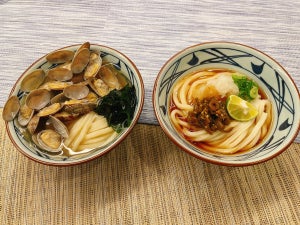 丸亀製麺、春の人気商品が夏仕様になって登場! 新作「あさりうどん」を実食