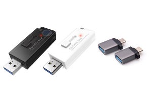 ロジテック、USB-C変換アダプタ付きや抗菌仕様のスティック型SSD