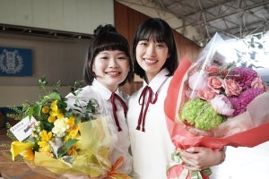 森川葵「『ナンバMG5』のためならまた制服が着たいです!」 大盛り上がりで撮了