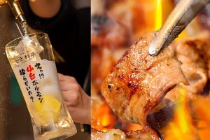 【60分飲み放題が無料に!】「0秒レモンサワー 仙台ホルモン焼肉酒場 ときわ亭」神楽坂店オープンのキャンペーン開催