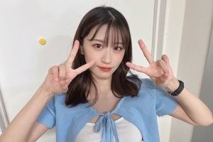 NMB48上西怜、夏の注目ファッションは…「短パンとかはいていきたい」