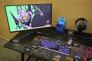 「ASUS ROG×エヴァンゲリオン」コラボ発表会に潜入！ 初号機・NERV尽くし