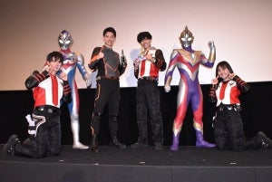 『ウルトラマントリガー』寺坂頼我、グランドフィナーレで『ウルトラマンデッカー』松本大輝に光をつなぐ