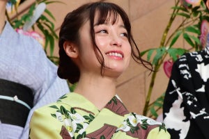 橋本環奈、キュートすぎる浴衣姿で登場も殺し屋役で「毎日人を…」