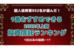 個人投資家が選ぶ「1番おすすめできる投資信託ランキング」、理由も発表