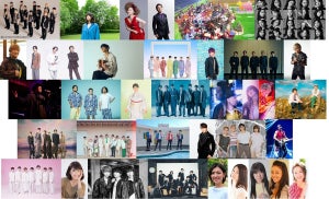 『音楽の日』ジャニーズ総勢10組出演、INI初登場　第3弾出演者発表