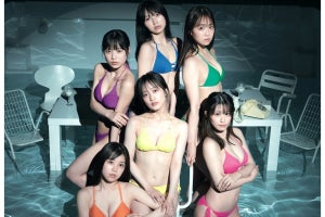 川上千尋・上西怜らがネオンカラーの水着姿! NMB48『B.L.T.』夏ビキニジャック