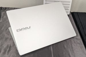 設計刷新の「DAIV 6シリーズ」を見てきた、薄く軽いクリエイター向けノートPC