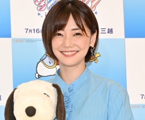 倉科カナ、スヌーピーの名言に感銘「おかげで芸能生活を頑張っていける」