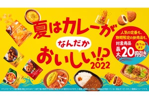 ファミマ、全15品を販売の「夏はカレーがなんだかおいしい!? 2022」開催