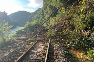 JR西日本、美祢線の復旧まで1週間程度かかる見込み - 代行バス運行