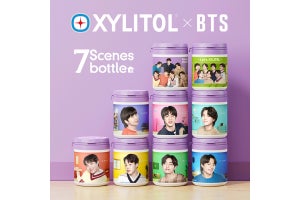 BTSデザインキシリトールガムが新ビジュアルで登場 - ボトルは全9種、携帯用は全7種