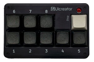 キーボード・マウス・ゲームパッドの入力を割り当てられる8キーデバイス