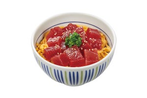 なか卯の「漬けまぐろ鉄火丼」が復活! まぐろ2倍の「豪快盛」も