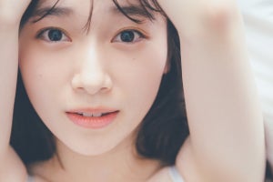 櫻坂46守屋麗奈、真っ白なランジェリー姿披露　石垣島リゾートホテルで撮影