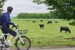 レンタサイクルを上手に使って、北海道の絶景ヒルクライムを走る