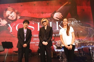 YOSHIKI「自分も母を亡くしました」 家族と引き離されたウクライナのバレリーナと共演