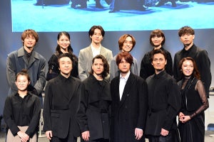 浦井健治、『キング・アーサー』は「イケメン揃い」シャウト・殺陣など見どころアピール