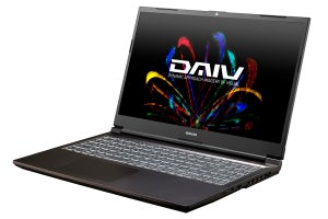 DAIV、最新パーツで刷新したクリエイター向けノートPC「DAIV 5N」