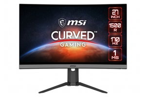 MSI、27型フルHD/170Hzの湾曲ゲーミングディスプレイ「G27C6P E2」