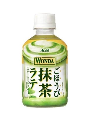 アサヒ飲料、国産の茶葉とミルクを使用した『ワンダ ごほうび抹茶ラテ』発売