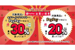 セブン-イレブンアプリのPayPay利用で最大30％還元、9月末まで