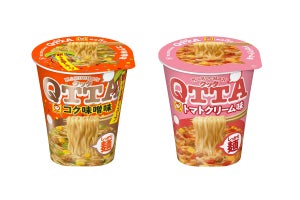 「MARUCHAN　QTTAコク味噌味」がリニューアル-トマトクリーム味も新発売