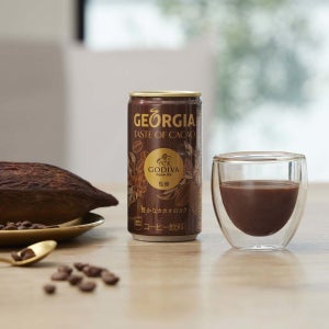 ジョージアがゴディバと初コラボ! 「GEORGIA TASTE OF CACAO」が登場