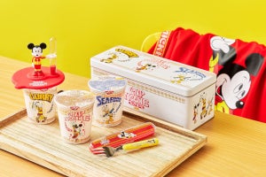 ディズニーとカップヌードルが初コラボ、かわいいグッズ発売にファン歓喜