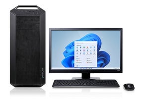 iiyama PC、Ryzen 5000シリーズとECCメモリ搭載のクリエイター向けPC