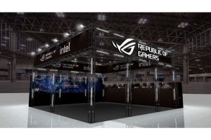 ROGがTGS2022に出展、日本未発売や日本最速公開の製品を複数展示