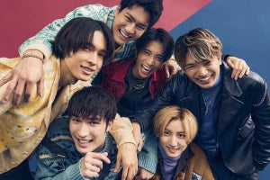 SixTONES、ジェシーと京本大我主演ドラマで両A面主題歌「史上最も笑顔で元気」「あまりにも贅沢」