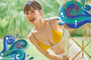 伊原六花、美腹筋のぞく水着姿も披露! 『2023年カレンダー』発売決定