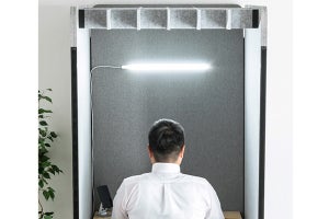 両面テープで取り付けられるLEDバーライト - 集中ブースとのセット販売も