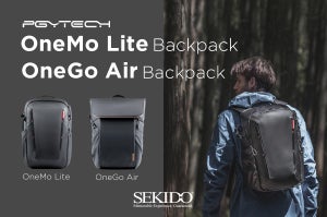 PGYTECH、大事な瞬間を逃さないカメラバッグ「OneMo Lite Backpack」「PGYTECH OneGo Air Backpack」登場