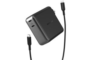 モバイルバッテリーとして使える、USB-C×2搭載のPD60W充電器