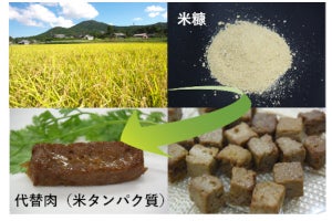 山形大 「米ぬか」から安全で高栄養な「代替肉」製造に成功、ネット「食べてみたい！」「ディストピア飯ｗ」