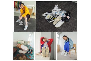 宇宙服姿のミッキーたちとお出かけ！　「adidas Originals｜ミッキー＆フレンズコレクション」発売