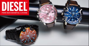 「DIESEL WATCHES」秋冬新作モデルが登場!時計専門店オンタイム/ムーヴ