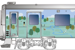 JR北海道H100形「釧網線・花咲線ラッピング」車両、10/30運行開始