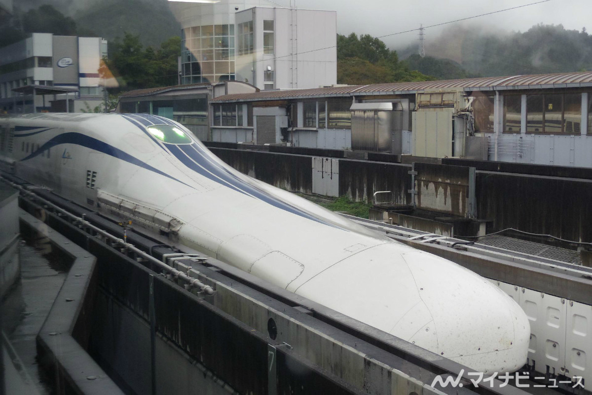 JR東海の超電導リニアL0系改良型試験車に試乗、500km/h走行を体感