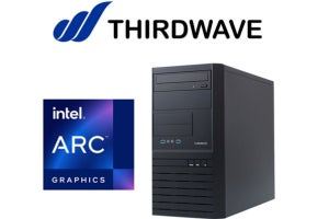 サードウェーブ、Intel Arc A380グラフィックス搭載PC4機種