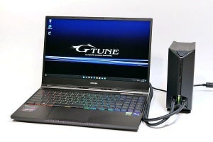 外付け水冷ユニットの効果は？ マウスコンピューターのゲーミングノートPC「G-Tune H5-LC」レビュー