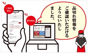 スシローのサービスが進化、リアルタイムで品切れが分かるように! 