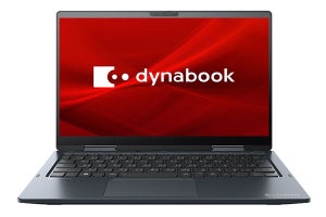 Dynabook、約979gで22時間駆動の頑丈コンバーチブルPC「V8・V6」