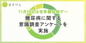 「糖尿病がどんな病気か、理解している」約3割 - 予防・改善はしている?